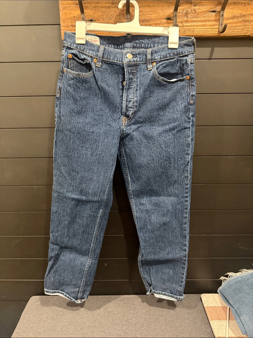 GAP Women's Relaxed Dark Blue Denim Jeans
